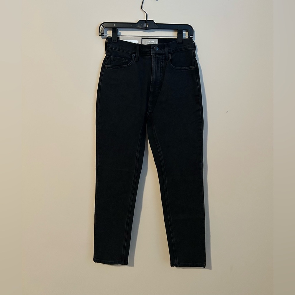Everlane Original Cheeky Jean Size 24 Black